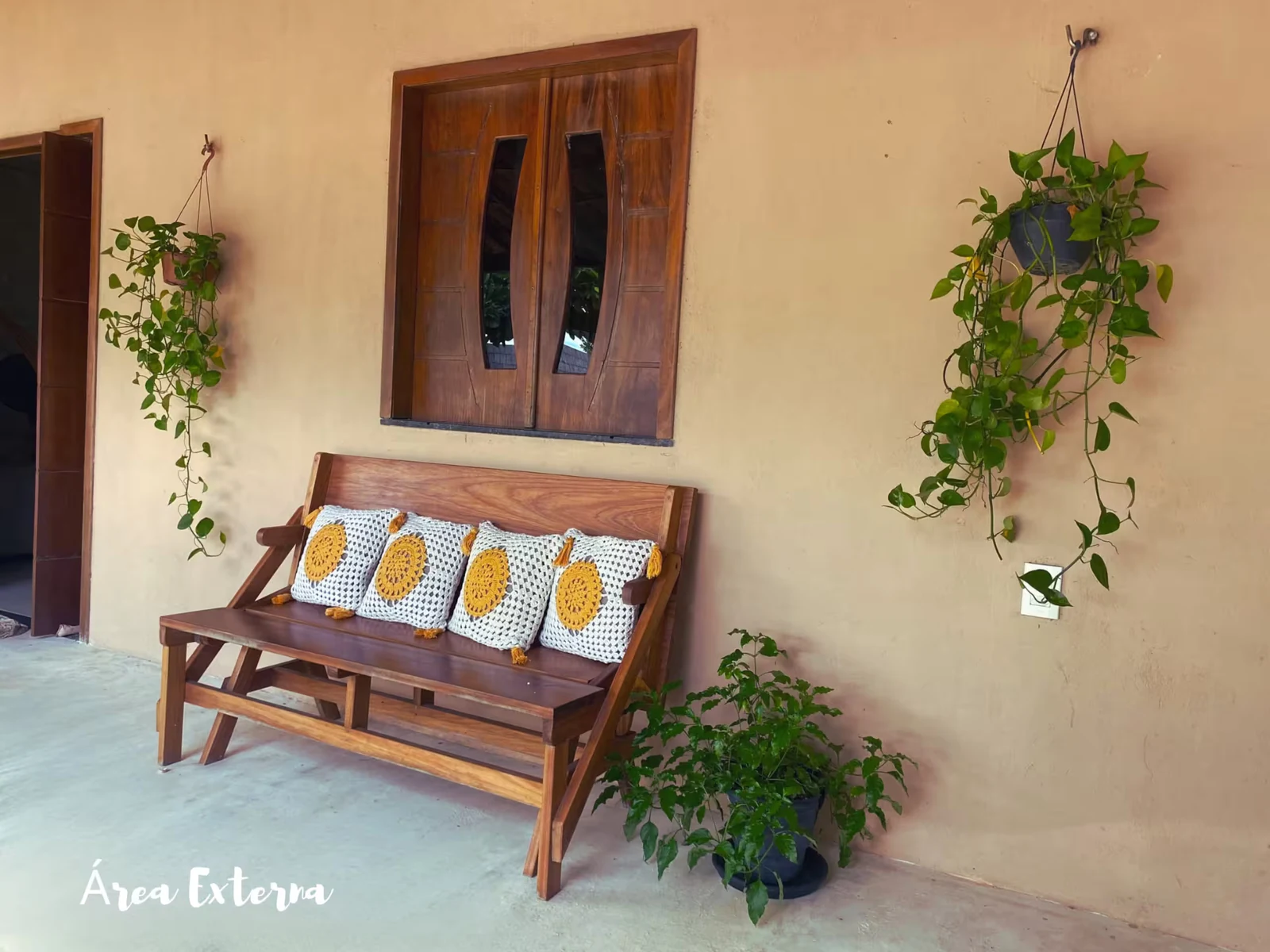 Porche de descanso, casa en Jericoacoara