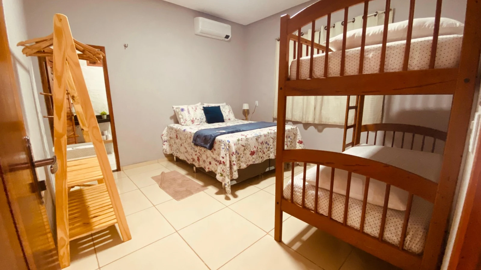 Dormitorios climatizados, casa en Jericoacoara