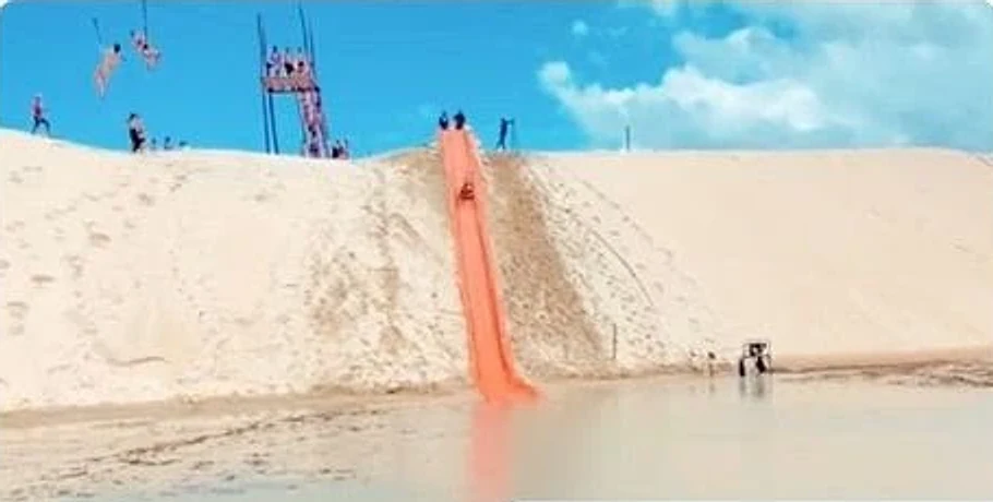 Tirolesa y skibunda, casa en Jericoacoara